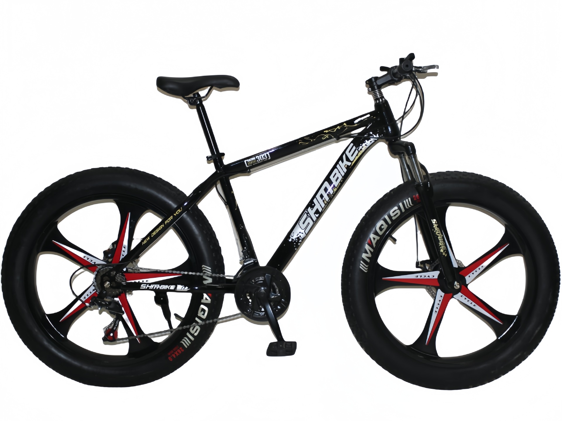 Nieve playa bicicleta neumático grande velocidad variable bicicleta de montaña al por mayor freno de disco doble absorción de impactos bicicleta al por mayor