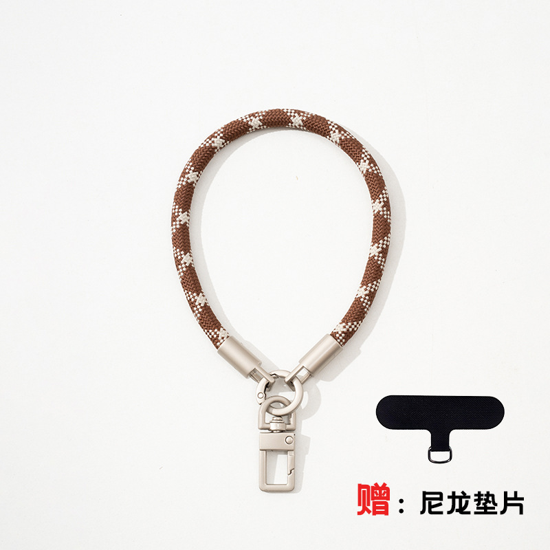 高端短手腕手机挂绳可拆户外防摔防丢垫片挂件手机壳相机挂绳|undefined