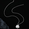 The new original god surrounding Linny Fengdan necklace Genshin circus two -dimensional game pendant jewelry stainless