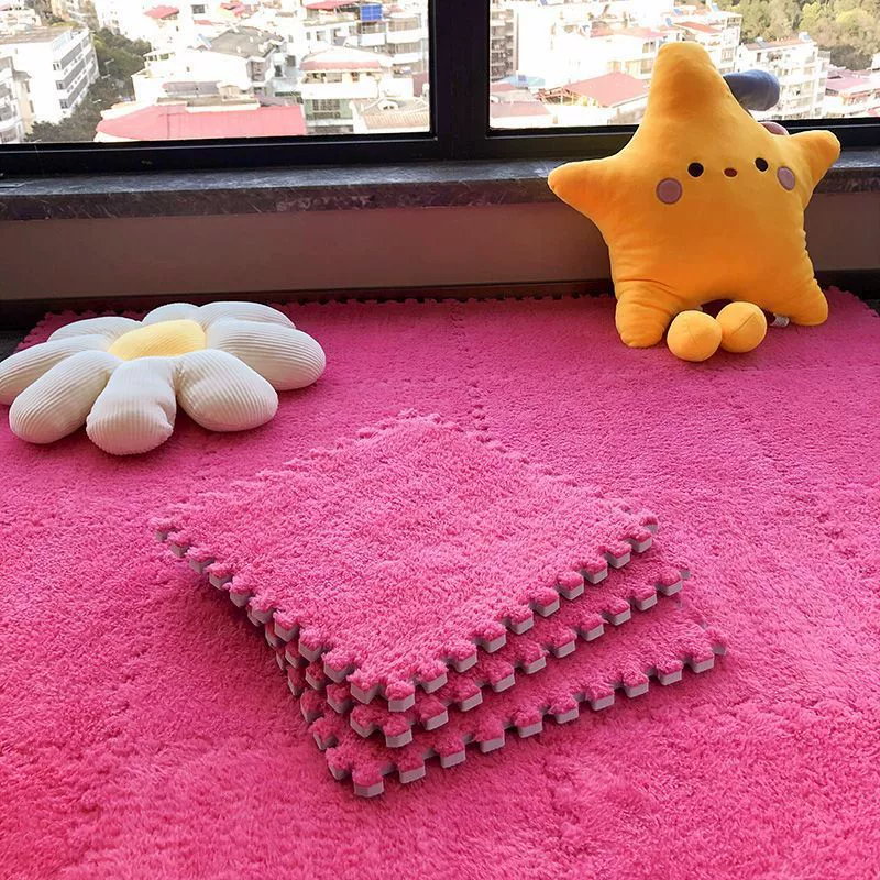 Модульные ковровые плитки 30×30×1,6 см, плитки с пазом, однотонные и многоцветные наборы