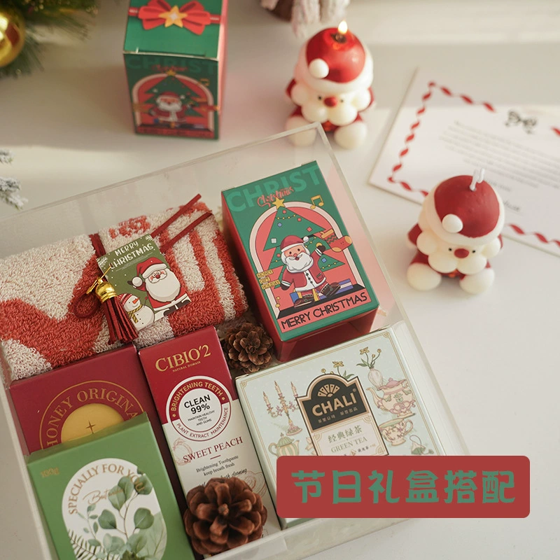 Aromatherapy for elderly, atmospheric perfumed Christmas candle handmade
