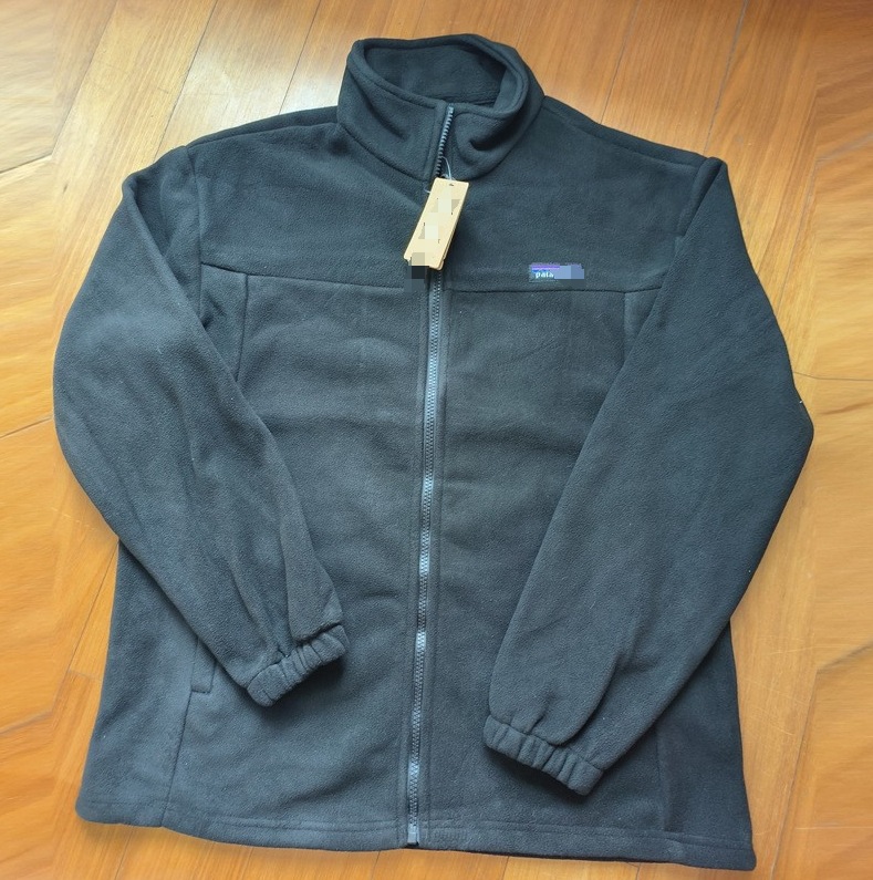 Sudadera clásica de forro polar para comercio exterior, chaqueta holgada informal para parejas.