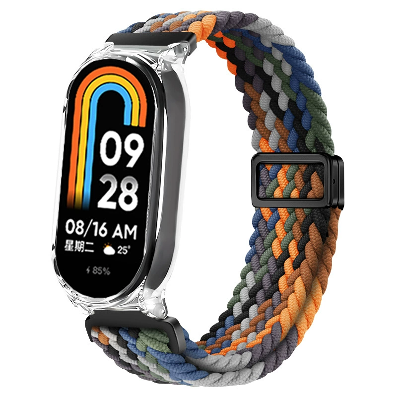 Xiaomi, совместимый браслет, нейлоновый переплетенный ремешок на часы, умные часы