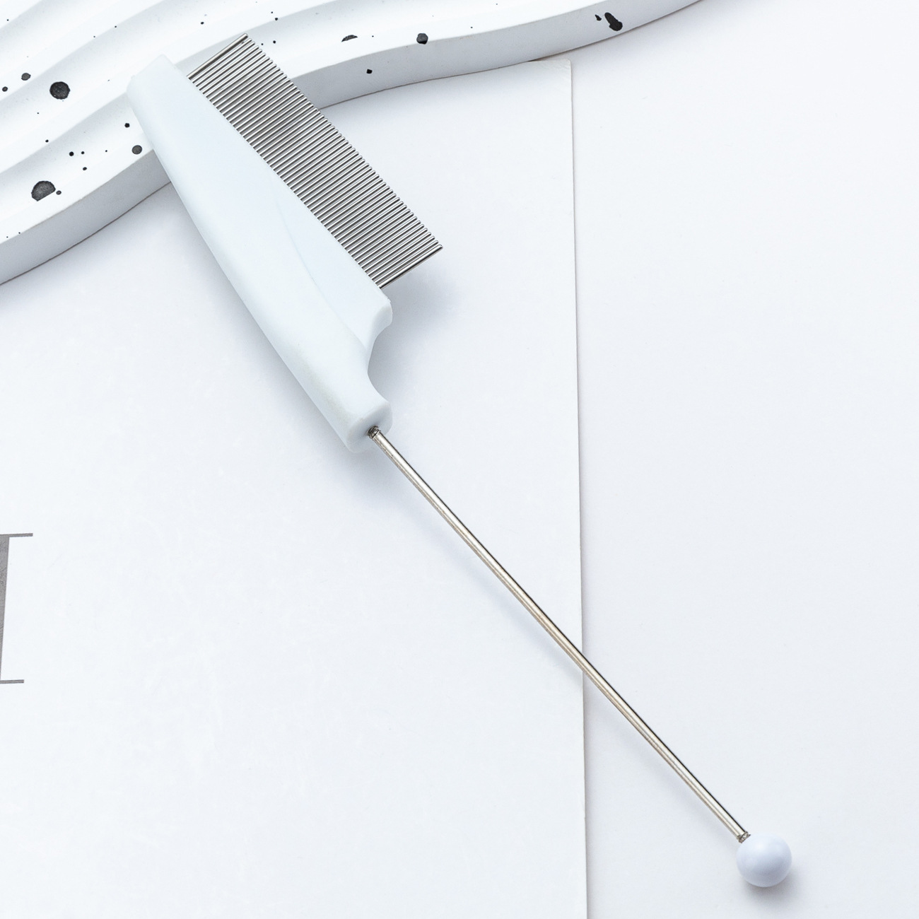 Peines de perlas DIY para perros, perros, perras, perras