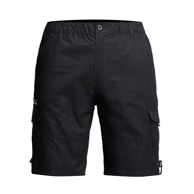 Comercio exterior al por mayor pantalones finos de verano de cinco puntos para hombres deportes de algodón puro para hombres pantalones casuales populares para hombres monos sueltos para hombres