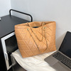 Chain for leisure, bucket, fashionable universal one-shoulder bag, chain bag