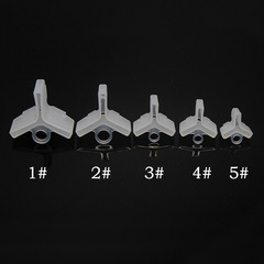 Lure Three-Prong Hook Protector, Fish Hook Protector, Three-Anchor Hook Guard, Tri-Blade Hook Cover, Hook Protector with Anti-Slip Feature