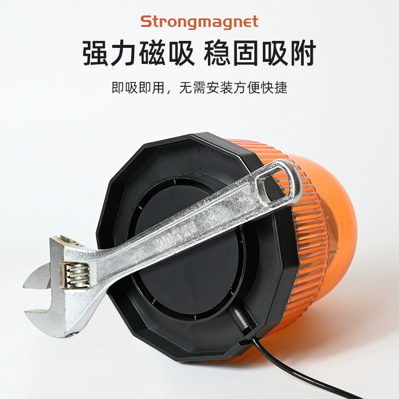 LED magnetic universal ceiling light, fire indicator lamp, nail sequins, flashing light, 24v