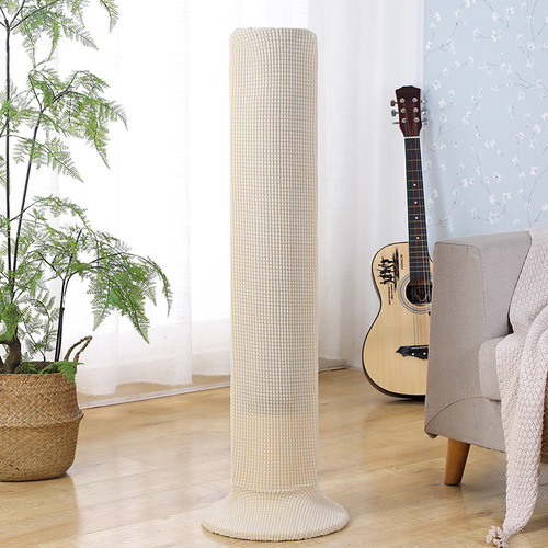 Knitted elastic fabric tower fan cover set upright full universal dustproof cover floor standing fan protective cover manufacturer