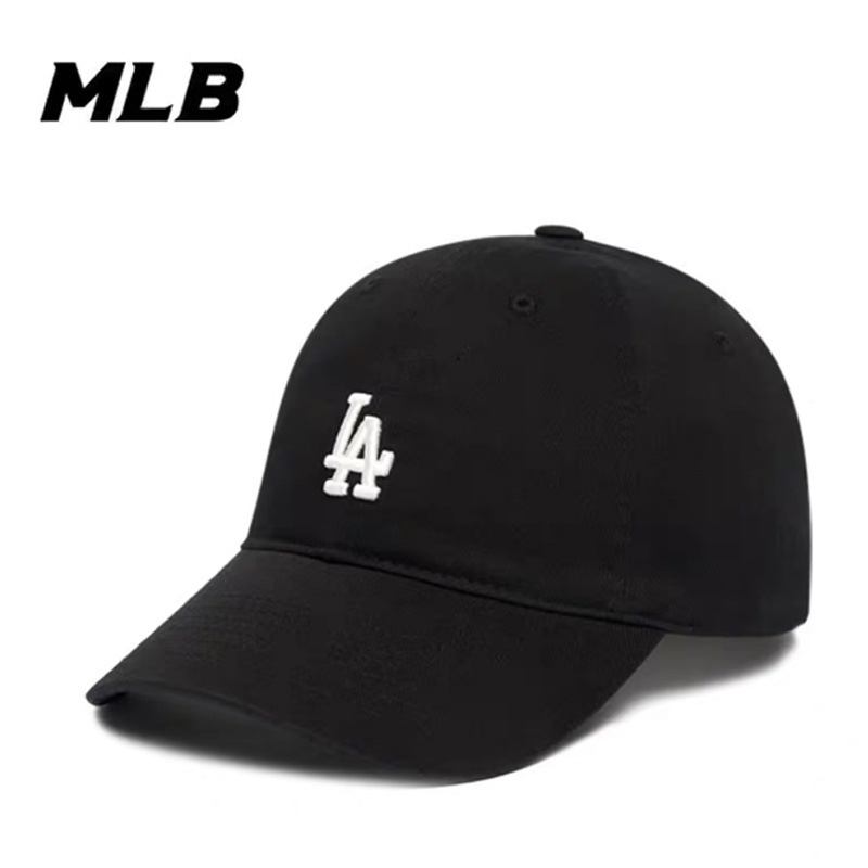 韩国MLB帽子情侣同款软顶小标NY鸭舌帽LA休闲明星男女同款棒球帽|undefined