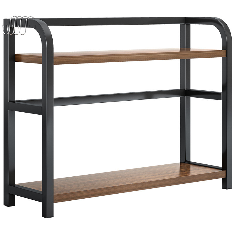 Cocina condimento almacenamiento rack Mesa almacenamiento rack salsa botella condimento aceite sal salsa vinagre estante suministros hogar colección completa