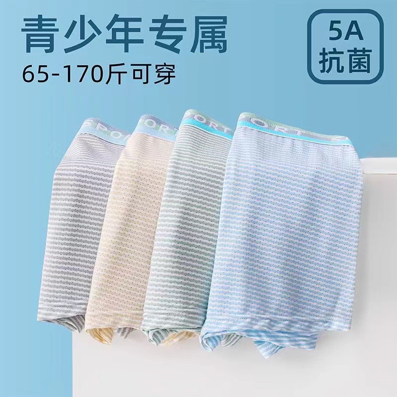 Teen underwear for boys, older children, junior high school students, developmental stage, modal, size 12, 14, boys, size 17, antibacterial underwear