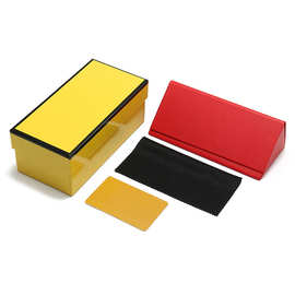 芬家眼镜架眼镜盒时尚高档近视眼镜墨镜原装太阳收纳便携轻奢