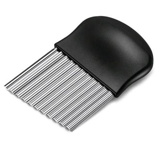 Stainless steel potato wolf tooth cutting, corrugated knife French fries cutting, multifunctional vegetable cutter corrugated potato onion cucumber
