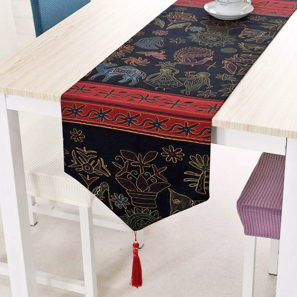 Auspicious (double layer cotton and linen)