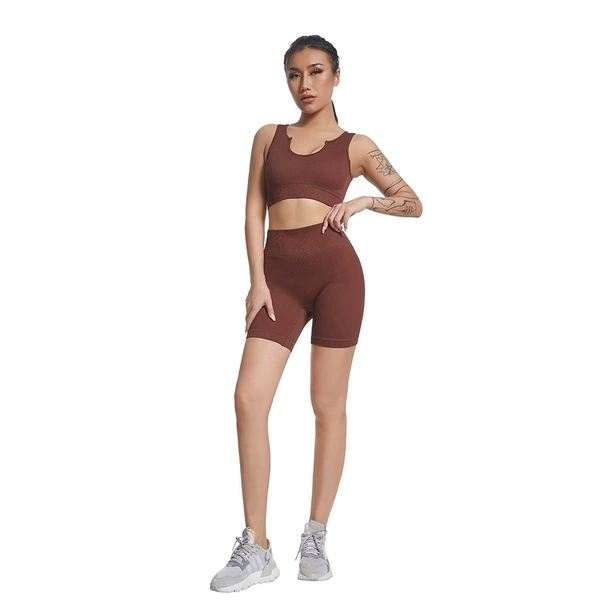 V-neck-brown