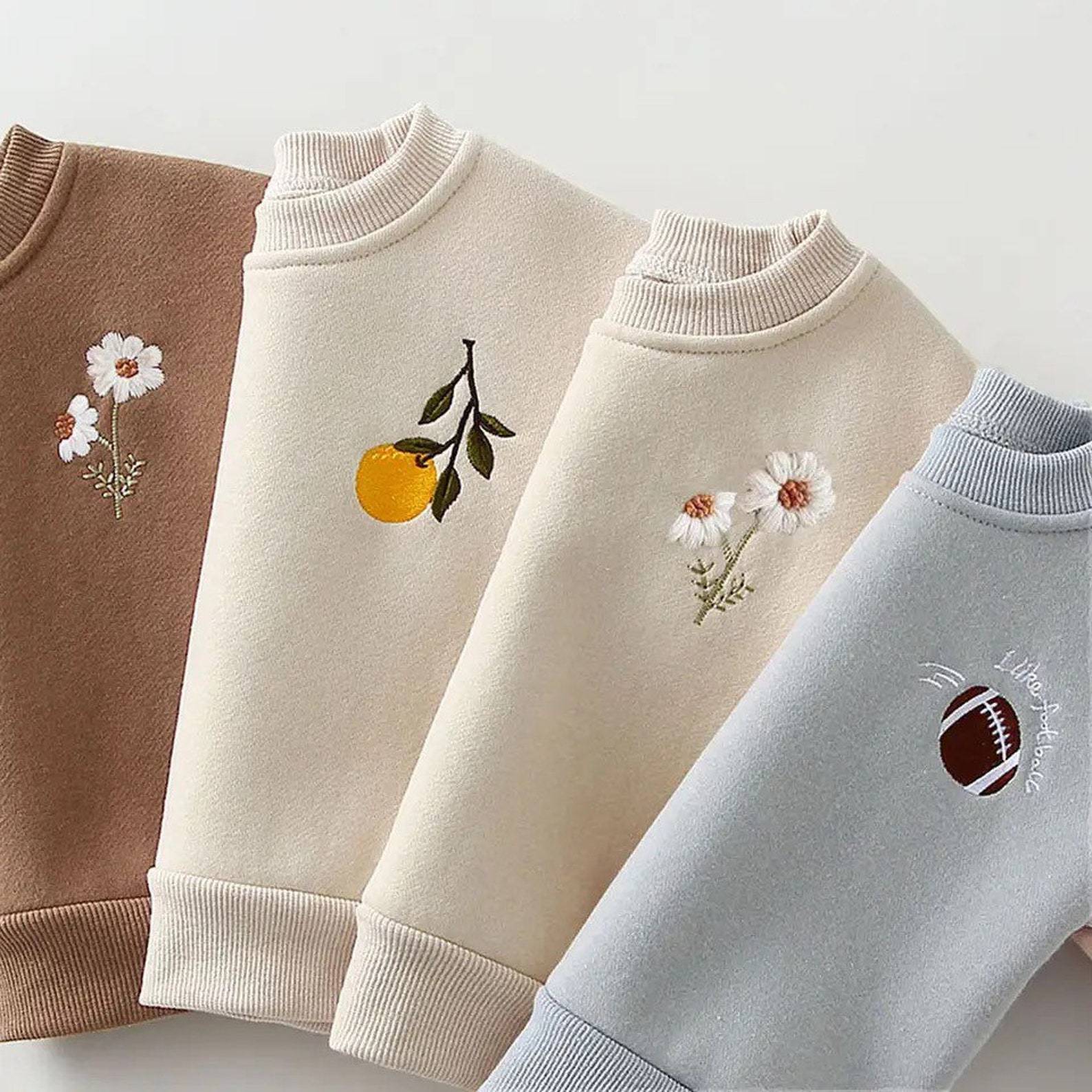 warm children's set for early age