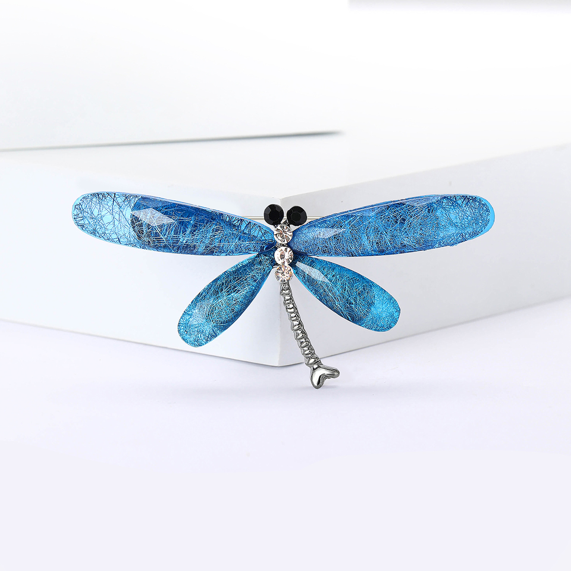 11g Weight Brooches Classification Holiday, Banquet, Daily Occasion Alloy Material Dragonfly Pattern Women's Gender Casual, Elegant, Lady Style Casual Elegant Lady Pin Dragonfly Alloy Women's Brooches 5