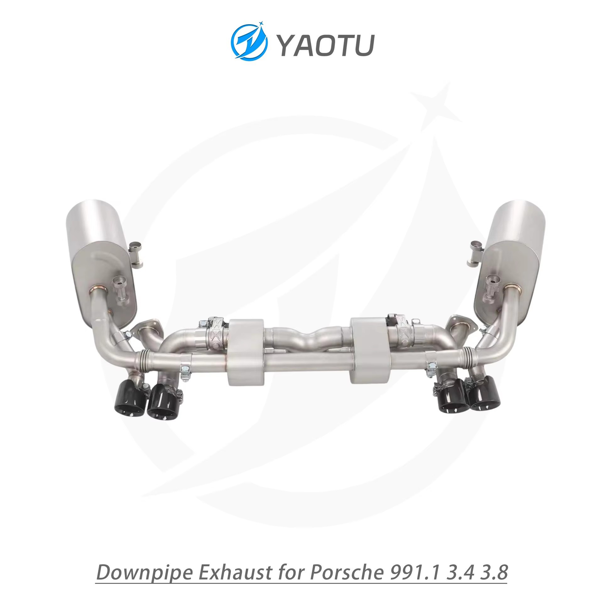 Suitable for Porsche 991.1 3.4/3.8L SUS304 Valvetronic Catback Exhaust