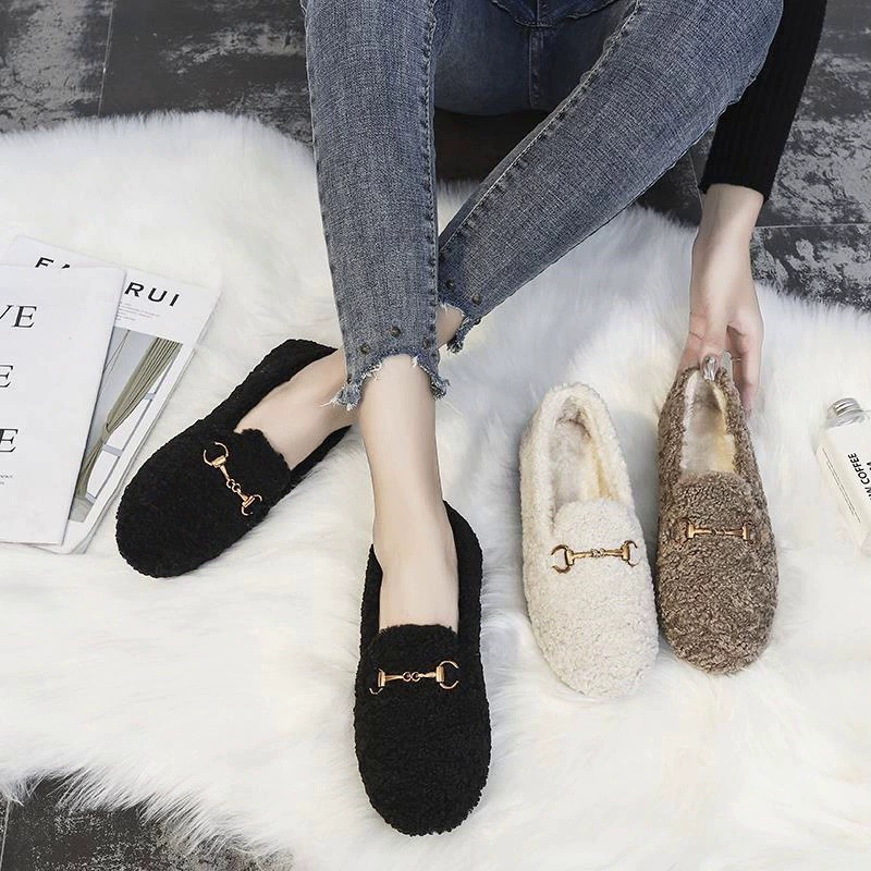 Winter universal fleece shoes platform, 2023, plus size