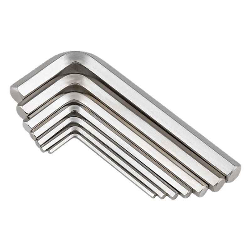 Оцинкованный L-образный шестигранный ключ, инструмент для крепления винтов M1.5M2M2.5M3M4M5M6M8M10