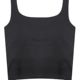 Spring and Summer New Square Collar Sling Beautiful Back Wide Shoulder Fixed Air Cup Large U-shaped Vest Single Wear Inner Base Top
