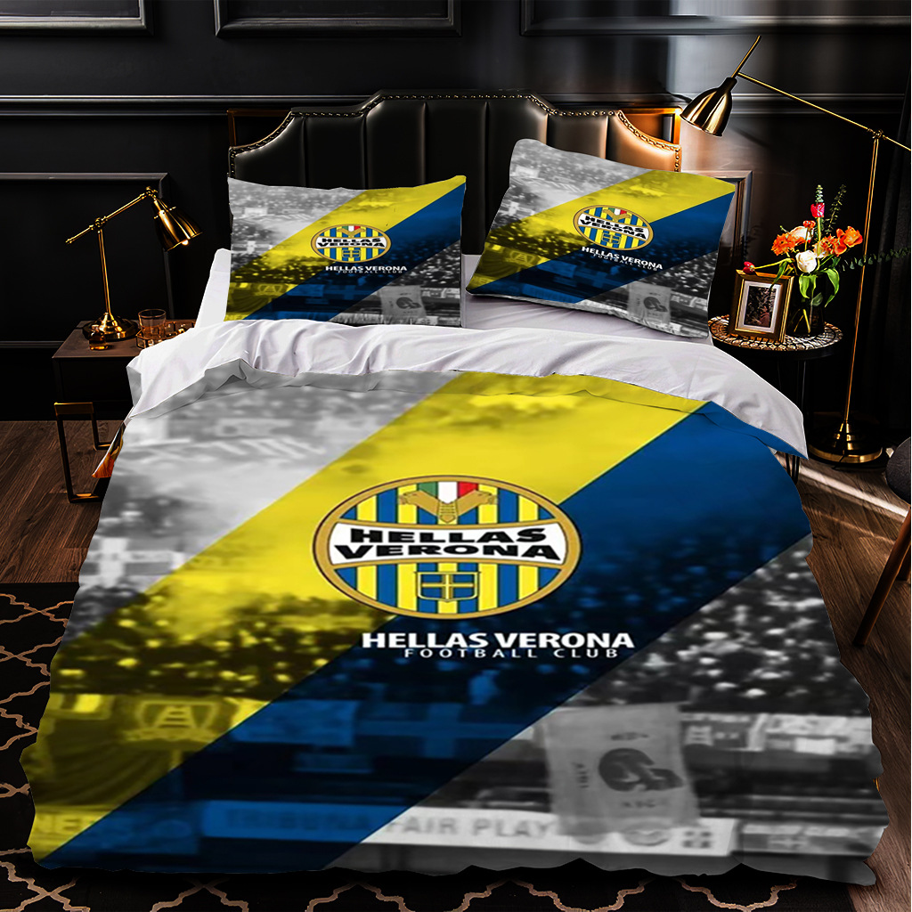 Copa del Mundo ropa de cama de tres piezas set transfronterizo temu para diseñar logotipo de fútbol impresa 3D sábanas molid sábanas cubiertas