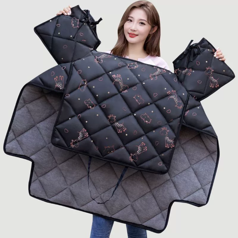 Windproof winter keep warm electric car, waterproof cold-proof windproof cover