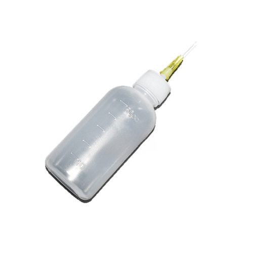 Flowing sand oil dispensing bottle with needle tip, alcohol bottle, rosin bottle, soldering flux bottle, glue dropper, small oil pot, 50 ml