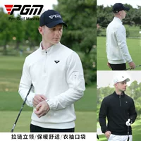 PGM одежда для гольфа, мужская куртка, тканая иглой, теплые и удобные брюки с карманами и клапанами на рукавах, теплая одежда, топ