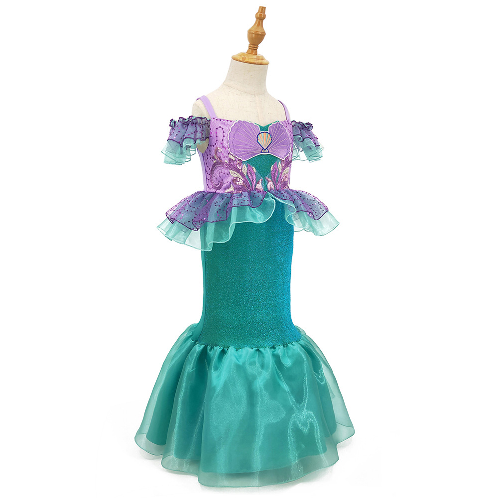 Children's Day Fashion Mermaid Stage Dress display picture 3
