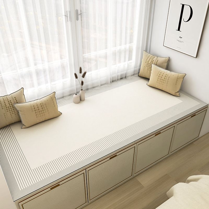 Cushions Can Be Cut, Balcony Mats, Floor Mats, Window Sill Mats, Soft Diatom Mud Bay Window Mats, Universal Ins Wind and Non-Slip for All Seasons