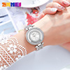 Skmei Moment America circular leisure time fashion lady watch exquisite rotate Diamond Dial waterproof Watch