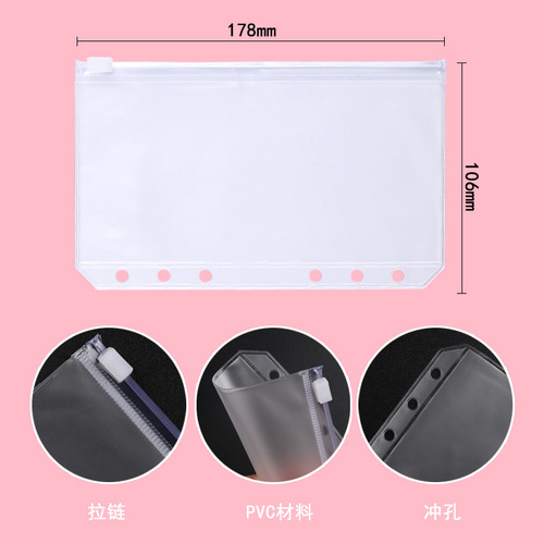 Cross-border exclusive supply of A6PU Macaron Binder Notebook Shell Removable Ledger Small Fresh Creative Stationery