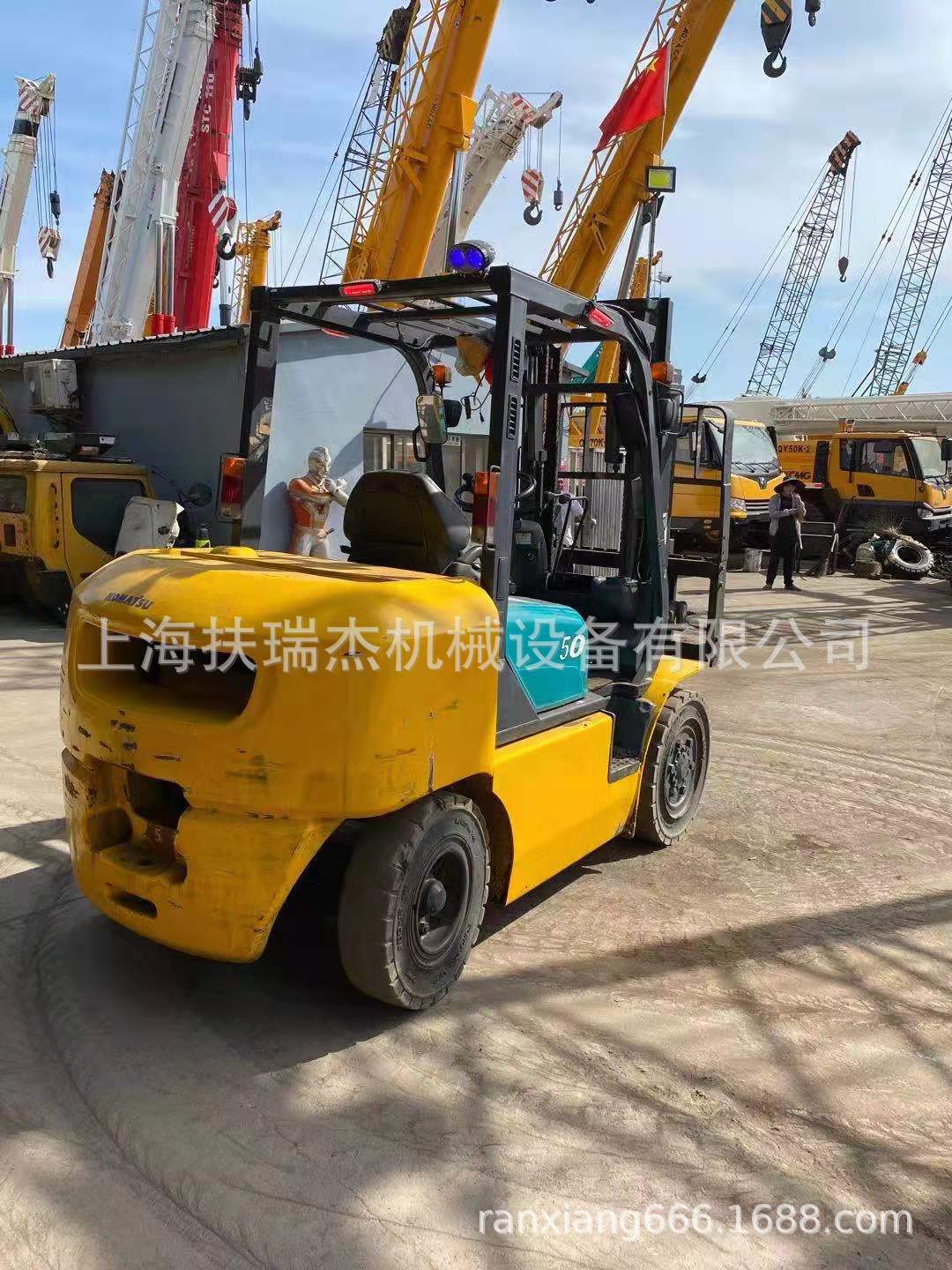 二手小松5吨柴油叉车 TCM10吨叉车 合力6吨叉车