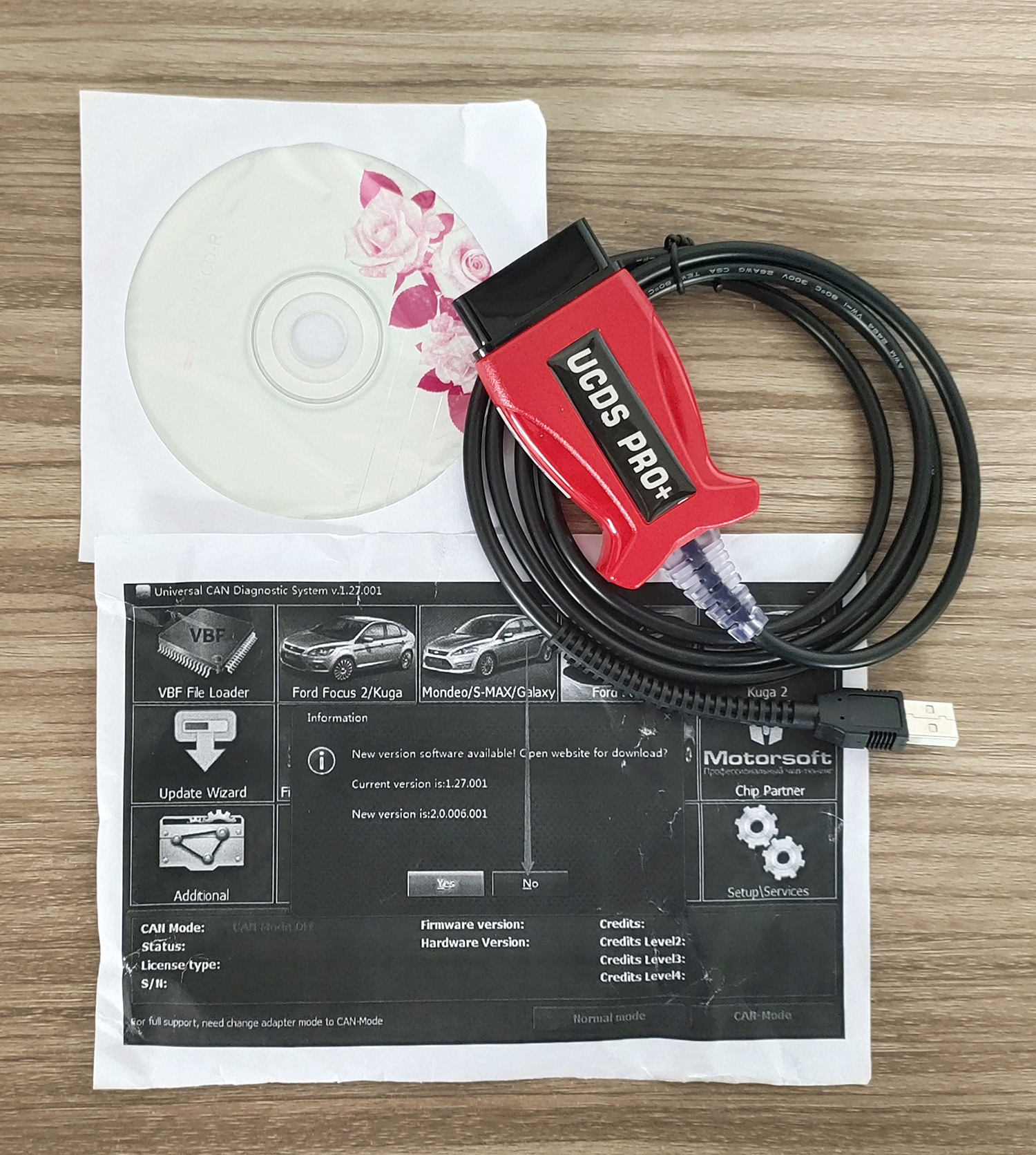 UCDS Pro for ford Ford 35 Tokens Full License 35 Token Diagnostic Line