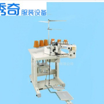 重机Juki三针曲臂型双链缝缝纫机MS-3580 工业缝纫机网袋缝口机