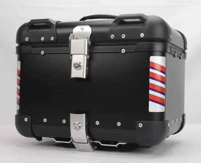 36L Aluminum Alloy Motorcycle Tail Motorcycle trunk - black
