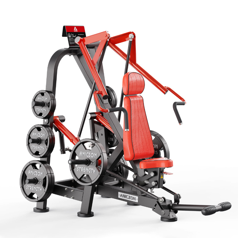 Equipo de ejercicios Panata, entrenador de empuje de pecho inclinado, entrenador de músculo de pecho profesional comercial, empuje de pecho sentado.