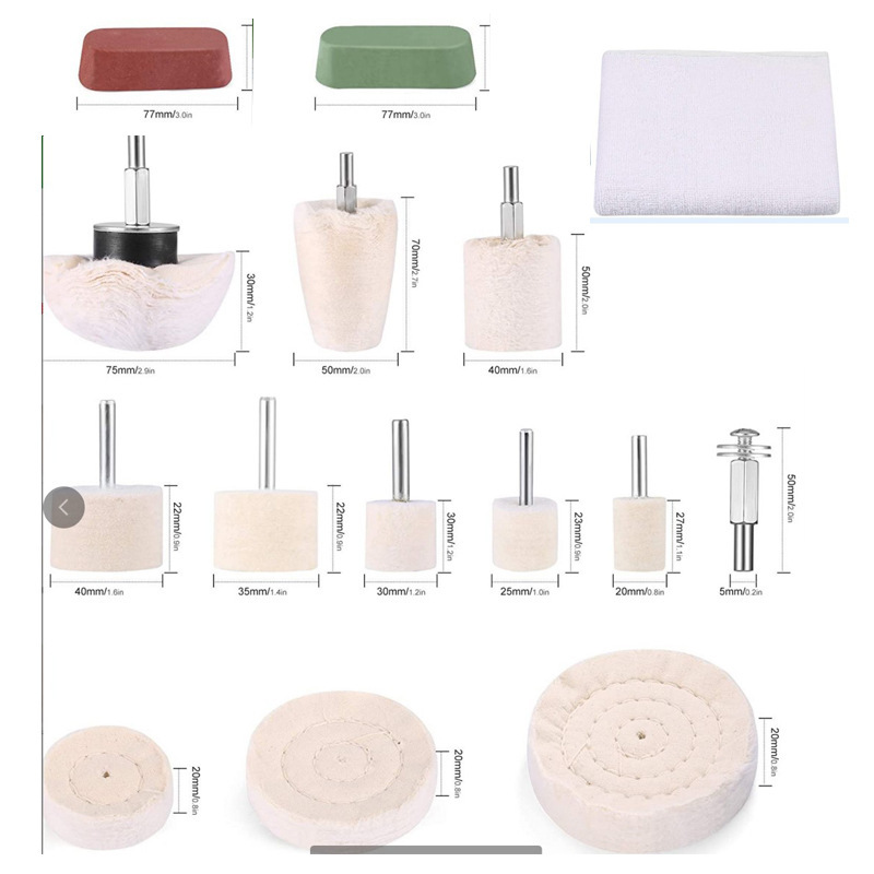 15 조각 천 휠 세트