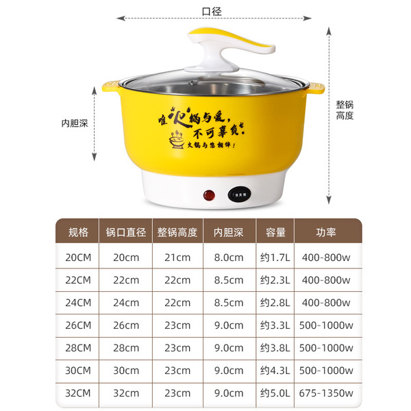 Factory direct supply of take-out electric pot stainless steel…