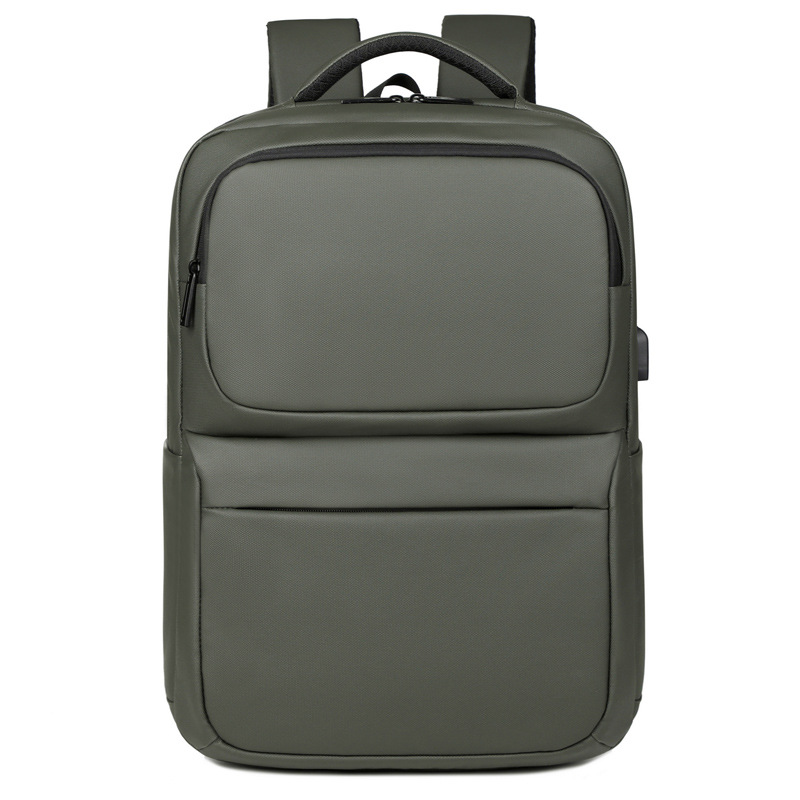 Otoño e Invierno nueva mochila de cuero película de negocios bolsa de ordenador bolsa de viaje de gran capacidad mochila multifuncional mochila