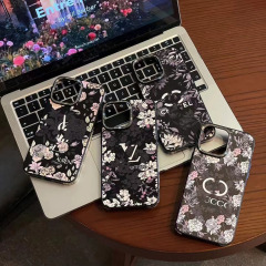 iPhone16Promax Xiaoxiangfeng 14 トレンドブランド Apple 15 携帯電話ケースに適した豪華な花のハイエンドオールインクルーシブ