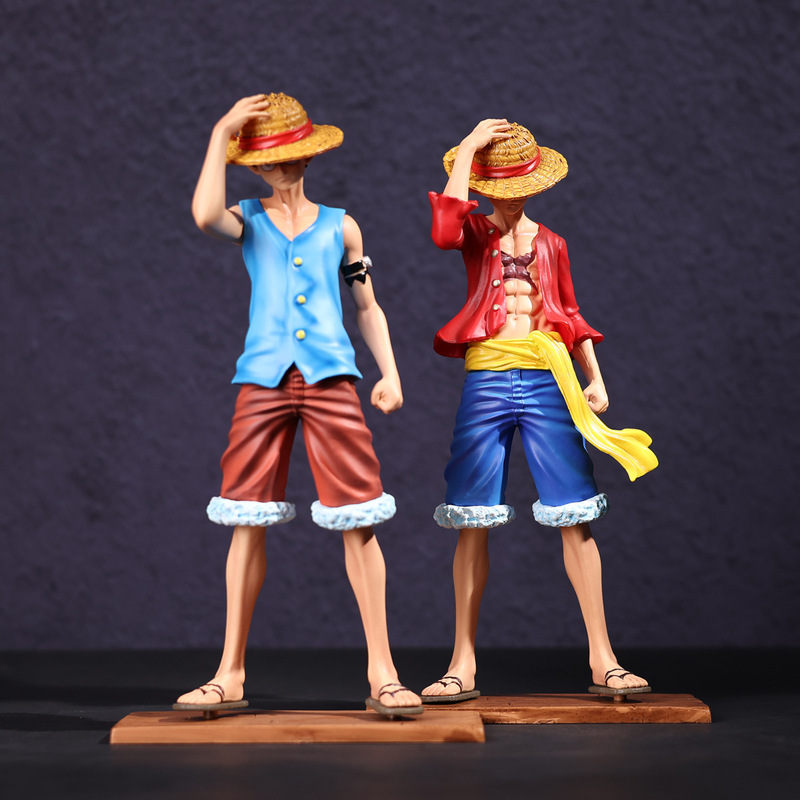 ワンピースフィギュアモデルルフィゾロエースロウサンジ人形フルセットアニメ誕生日ギフト装飾品人形|undefined