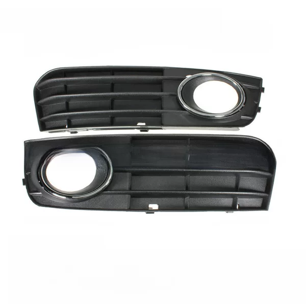 Suitable for 2009-12 Audi A4LB8 front bumper fog lamp frame fog lamp grille under the net wind net net