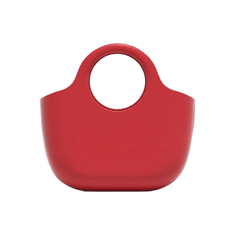 Eva New Style Tote Bag, Simple Round Hand-Held Beach Bag, Waterproof and Wear-Resistant, Large Capacity, Can Be Customized with Logo