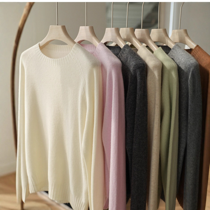 Snowy Soft Spring Gold Yak Cashmere Sheep Wool High Neck Round Neck Seamless Osmanthus Needle Thickened Sweater Women's Autumn and Winter New 25 Snowy Soft Spring Gold Yak Cashmere Sheep Wool High Neck Round Neck Seamless Osmanthus Needle Thickened Sweater Women's Autumn and Winter New 25
