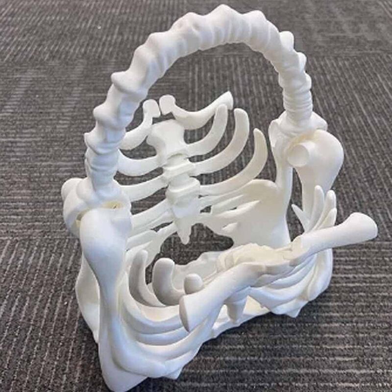 跨境 printed skeleton bone bag 骨制包装饰|undefined