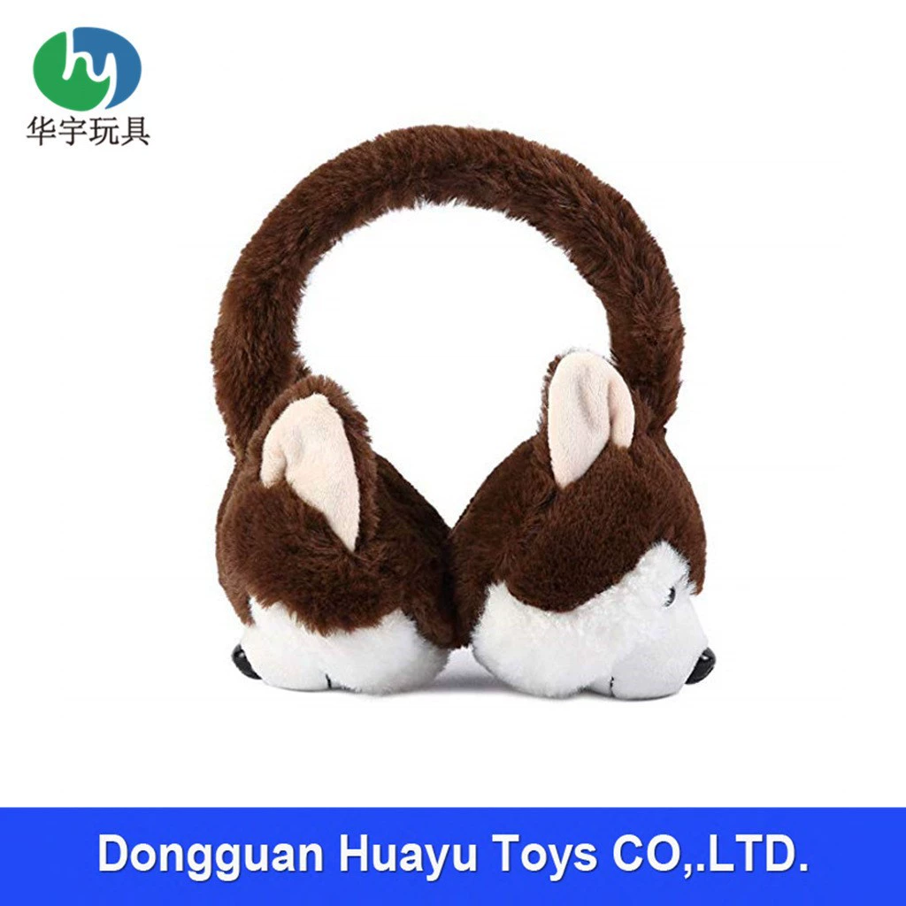 定制 Plush adjustable headphones, creative earmuffs, toy, creative gift