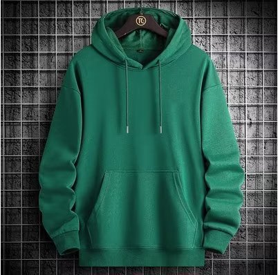 Men's Hooded Sweatshirt Autumn/Winter Plain Hooded Sweatshirt Korean Style Fashion Loose Matchable Fleece Lined Thick Top